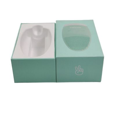 Fashion Luxury Hair Brush Black Gift Box Set con espuma EVA y papel de oro para la impresión