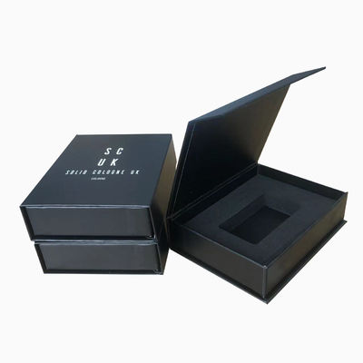 4C/UV/Laminado/Embossing/Estampado Finish Personalizado Caja en forma de libro magnético para perfumes