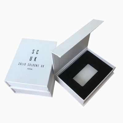 4C/UV/Laminado/Embossing/Estampado Finish Personalizado Caja en forma de libro magnético para perfumes