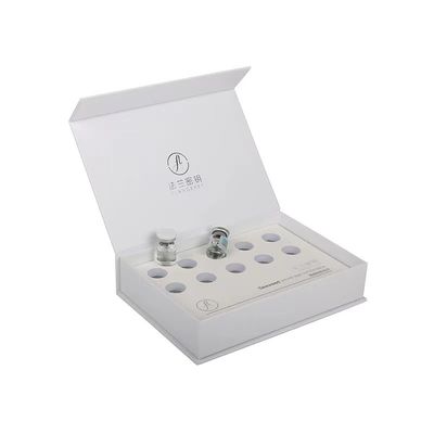 Embalaje de lujo Caja de papel rígido con el logotipo del cliente y requisitos específicos