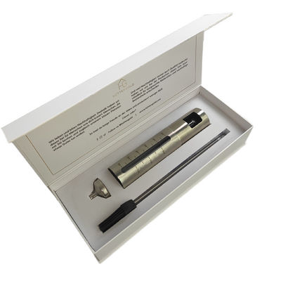 Pedido personalizado de lujo de acero inoxidable bomba de aceite de vinagre pulverizador botella de perfume caja de embalaje con inserciones