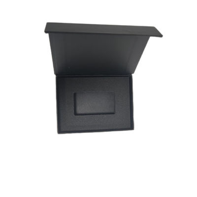 Caja de lata y embalaje personalizada para perfume de hombre de lujo color blanco y negro