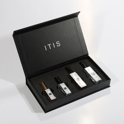 Pedido personalizado Caja rígida de lujo Papel cosmético de cierre magnético Embalaje de regalo Caja para mujeres