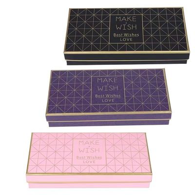 Caja de embalaje cosmético de cartón rígido con cierre magnético y diseño personalizado