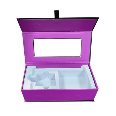 Caja de regalo magnética de lujo para el cargador del banco de energía paquete de cable con logotipo de impresión personalizado