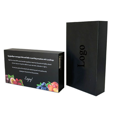 Reciclable personalizado pequeño lote forma de libro botella de vidrio de perfume paquetes de regalo cosméticos