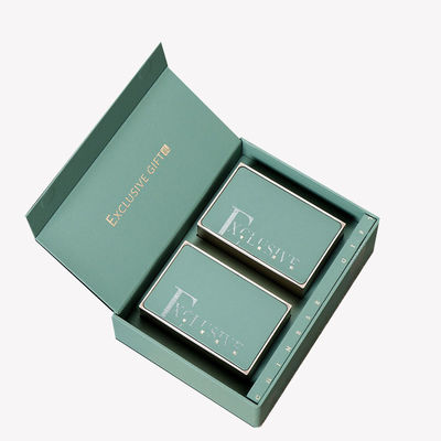 Conjunto de regalos de té embalaje taza de café vela perfumada miel caja de regalos magnética flexible abierta
