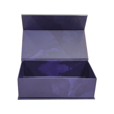 Embalaje plegable de cartón rígido mate caja de regalo de lujo de cierre magnético con forro de cartón