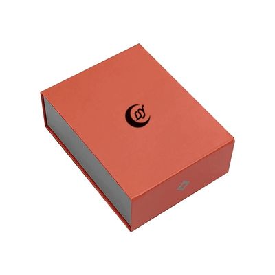 Caja de regalo rígida hecha a mano de tamaño personalizado Magnético en forma de libro de papel Para el embalaje del cinturón del reloj