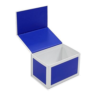 Caja de embalaje magnético de cartón rígido plegable, caja de papel reciclable ecológica