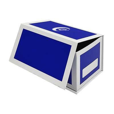 Caja de embalaje magnético de cartón rígido plegable, caja de papel reciclable ecológica