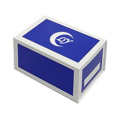 Caja de embalaje magnético de cartón rígido plegable, caja de papel reciclable ecológica