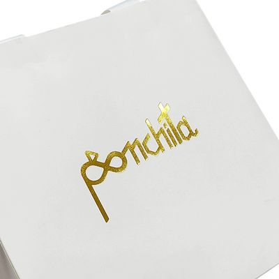 Bolsas de ropa de lujo bolsas de papel bolsas de regalo blancas con mangos de cinta