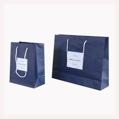 Pedido personalizado aceptable de lujo logotipo impresa bolsa de compras para un hermoso regalo navideño