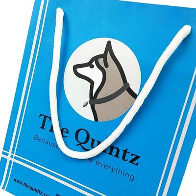 Bolsa de embalaje de ropa personalizada ecológica con papel sin madera reciclado y logotipo personalizado