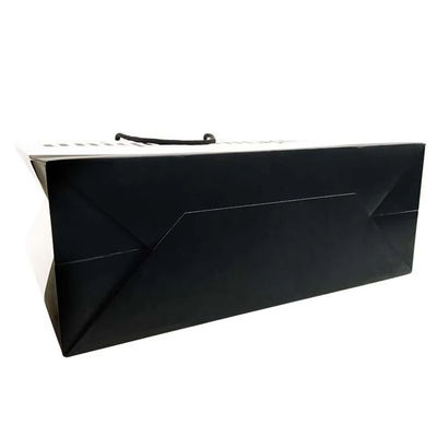 Embalaje Bolsas de papel al por mayor de venta al por menor Bolsas de regalo de lujo para compras Bolsas de regalo con manijas para joyería Pequeñas empresas comerciales