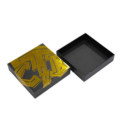 Conjuntos de cartón robusto de la costumbre de los pendientes de la pulsera collar de 2 piezas caja de regalo rígida