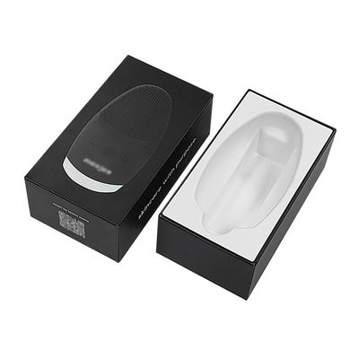 Lujo limpieza facial masajista Papel de embalaje 2 piezas robusto levantamiento de tapa caja regalo