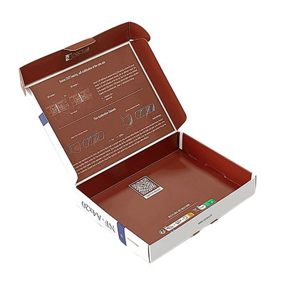 Certificado Personalizado Pequeño lote duro de tres capas Corrugada Caja de correo Caja de envío Para ropa interior Ropa de vestir Embalaje de prendas de vestir