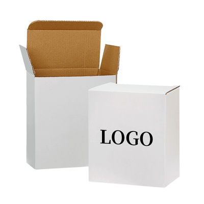 Taza térmica de acero inoxidable impresa a medida Embalaje de cartón Caja de taza Taza de vacío Flasca corrugada Caja reciclable