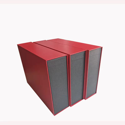 Libros de lujo personalizados en forma de libro magnético caja de regalo papel duro tapa flip de cierre magnético de cartón caja de papel para la crema y joyería de ojos