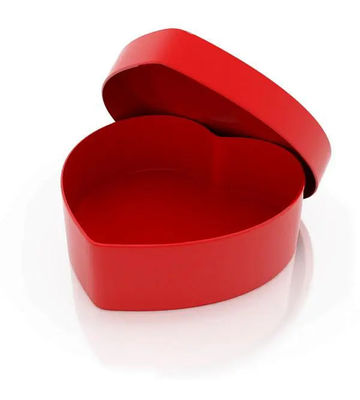 Cajas de regalo en forma de corazón personalizadas Cajas rígidas para envases de chocolate de joyas y flores