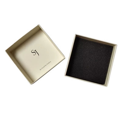 Cajas de embalaje de joyas personalizadas tapa y fondo rígido caja de embalaje de papel de dos piezas collar de anillo caja para artesanía