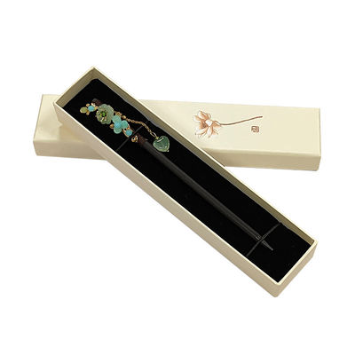 Hot Custom Deluxe Elegante Práctico Capa de regalo de cartón Y Caja Base para el regalo de joyería Confeccionado con inserción de espuma