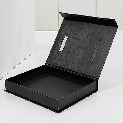 Impresión de logotipos de lujo de forma personalizada Embalaje Caja de regalo de cierre magnético Libro falso Envasado en forma de anillo Caja