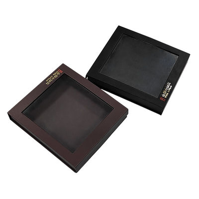 Caja de almacenamiento magnético personalizado caja de regalo negro ropa de papel caja de regalo magnético