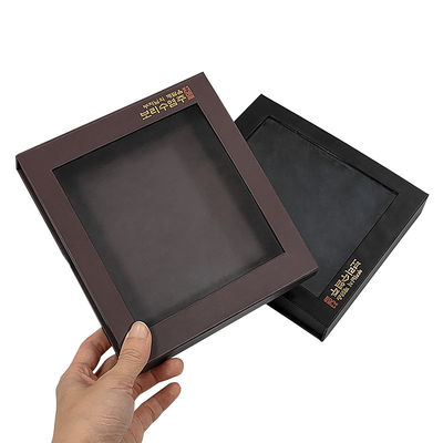 Caja de almacenamiento magnético personalizado caja de regalo negro ropa de papel caja de regalo magnético