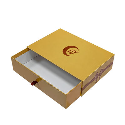 Caja de papel de regalo de cajón deslizante personalizado con impresión a color para conjuntos de regalos Embalaje de paquetes Caja rígida de papel