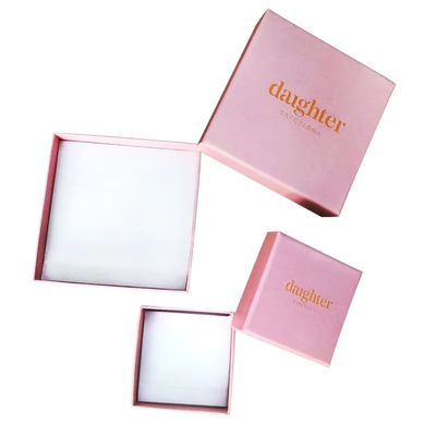 Caja de embalaje personalizada de joyas, collar, anillo de oreja, brazalete, caja de regalo con logotipo