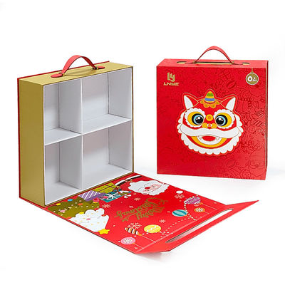 Embalaje de cartón rígido personalizado Caja de regalo de lujo con imán su propio logotipo con cierre magnético