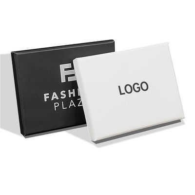 Caja de regalo de tapa y fondo impresa a medida para envases de joyas de anillos de collar