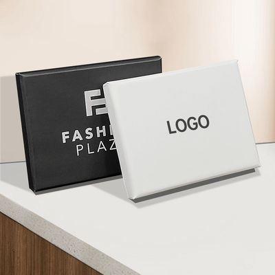 Caja de regalo de tapa y fondo impresa a medida para envases de joyas de anillos de collar