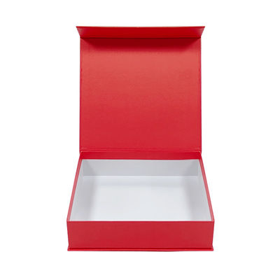 Embalaje de regalo de lujo personalizado Caja de papel rígida magnética personalizada con colgajo magnético