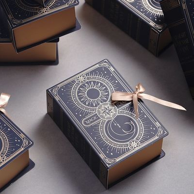 Caja de regalo magnética de lujo personalizada de pastel de flores de té de embalaje de caja personalizada con embalaje de logotipo