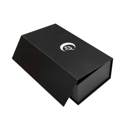 Caja de forma de libro magnético personalizado Botella de perfume Embalaje de papel Caja de regalo para venta al por mayor con ventana de PVC