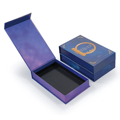 Caja de papel con logotipo personalizado de lujo Caja cosmética de cierre magnético Caja de embalaje de regalo para joyas Otros productos de lujo Embalaje