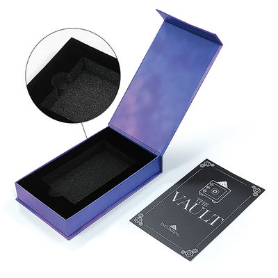 Caja de papel con logotipo personalizado de lujo Caja cosmética de cierre magnético Caja de embalaje de regalo para joyas Otros productos de lujo Embalaje