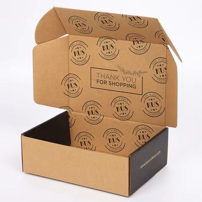 Embalaje Diseño personalizado Cartón corrugado de papel Kraft