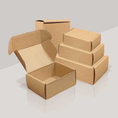Embalaje Diseño personalizado Cartón corrugado de papel Kraft