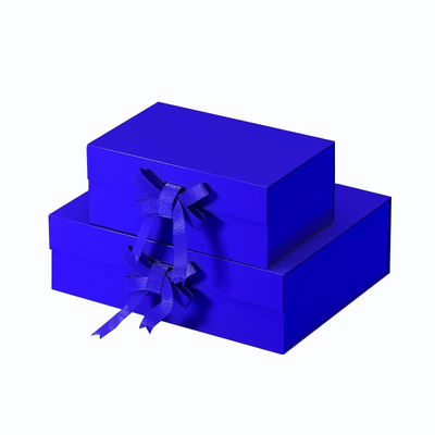 Logotipo personalizado caja de papel plegable reciclable caja magnética para joyería envasado cosmético regalo