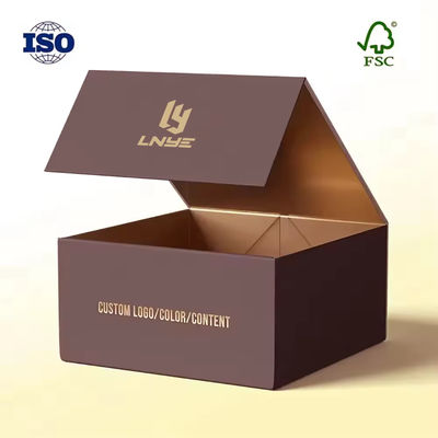 Caja de embalaje de papel rígido de lujo de cartón Caja de regalo de cartón Caja especial de papel plegable caja plegable magnética