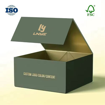 Caja de embalaje de papel rígido de lujo de cartón Caja de regalo de cartón Caja especial de papel plegable caja plegable magnética
