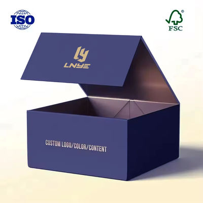 Caja de embalaje de papel rígido de lujo de cartón Caja de regalo de cartón Caja especial de papel plegable caja plegable magnética