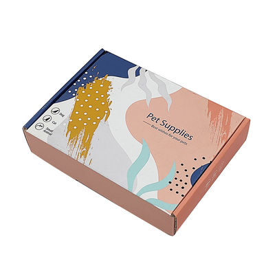 Embalaje biodegradable personalizado Envases de envío Cajas de correo Eco-friendly Gift Envases de cajas corrugadas