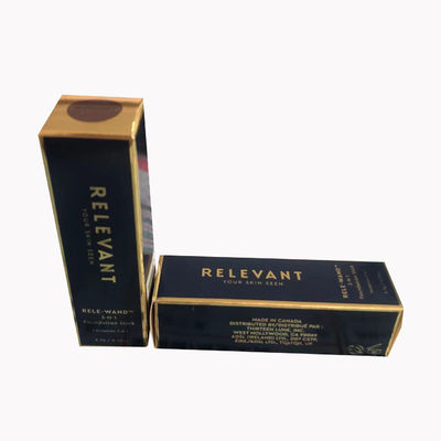 Logotipo ecológico personalizado Papel de lujo Embalaje cosmético Lápiz labial Gloss de labio tubo de esmalte de labio Embalaje de regalo