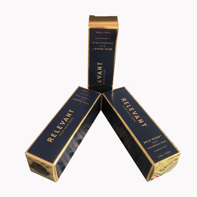 Logotipo ecológico personalizado Papel de lujo Embalaje cosmético Lápiz labial Gloss de labio tubo de esmalte de labio Embalaje de regalo